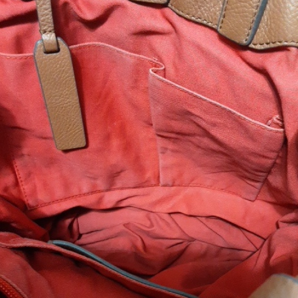 J. Crew Elegant Brown Leather Tote Bag - Picture 13 of 16
